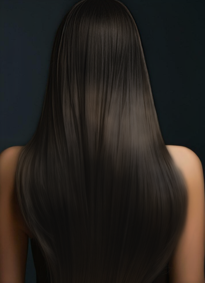 22” 1 Black Weft Extensions (200g)